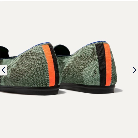 Rothy’s THE LOAFER olive camo flats - Picture 2 of 7